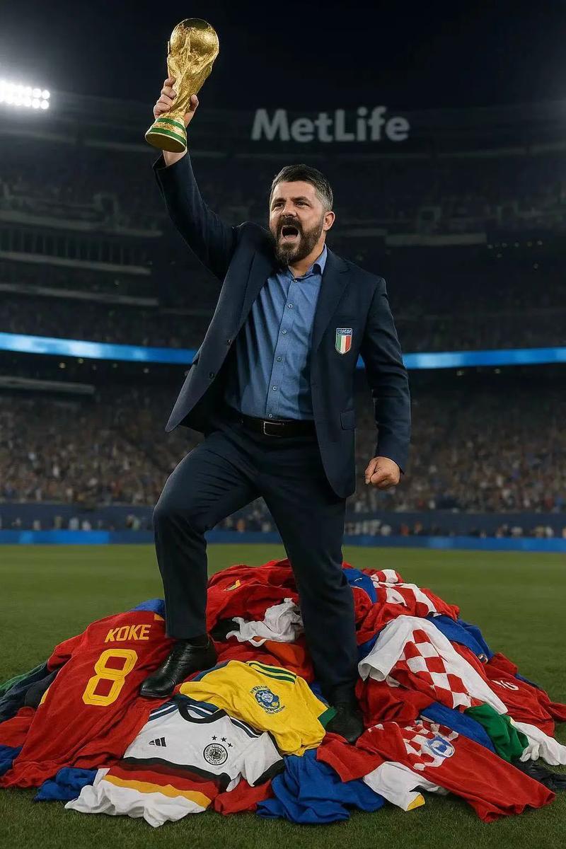 执教意大利队开局5连胜，加图索是历任主帅第三人